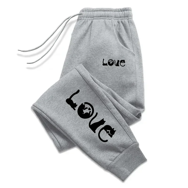 Hot Sales Women's Pants High Quality Sweatpants Elastic Band Woman Outdoors Trousers Jogging Drawstring Casual Sports Clothing