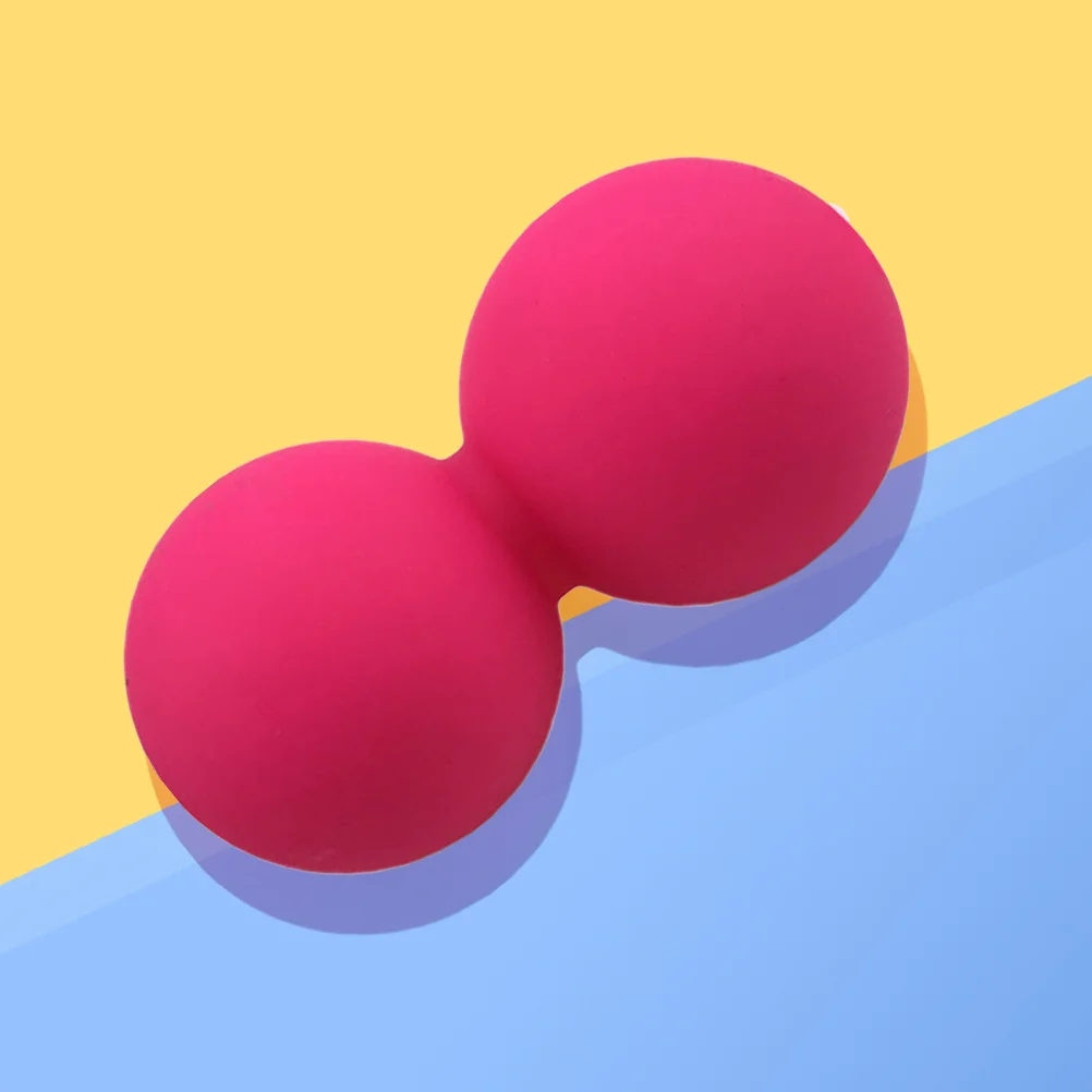 

Ролик для мышц с арахисом, дополнительный силиконовый массажер для спины для физиотерапии, реабилитация йоги, миофасциальный релиз, напряжение, головная боль