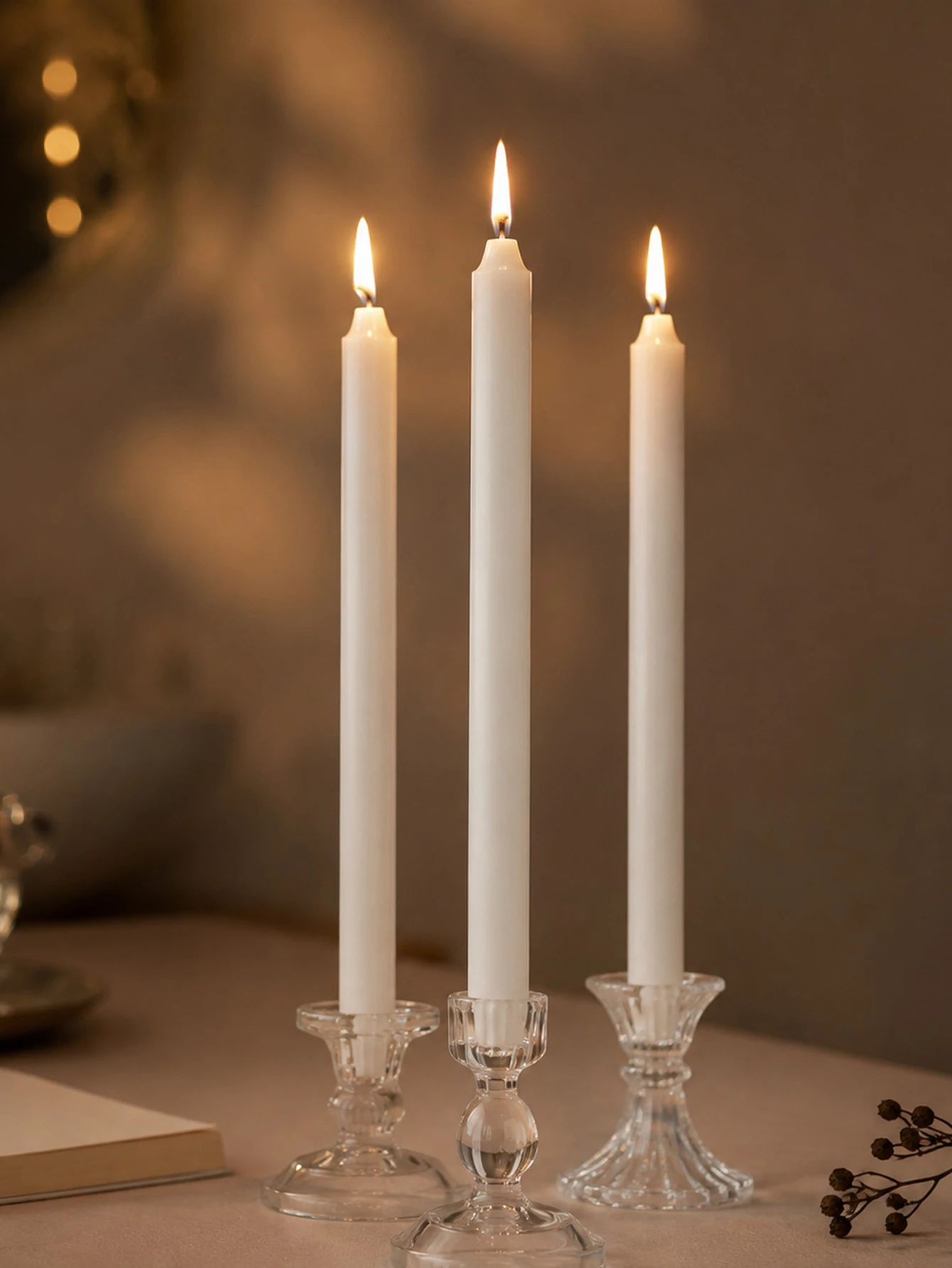 10/6/4pcs Rod Wax Scented Candle Set, No Black Smoke Scented Candle, Can Burn for 5 Hours, Wedding, Home Decoration Candles