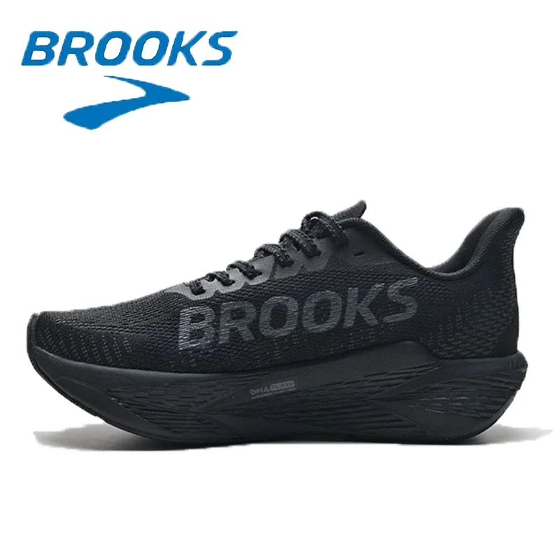 Brooks Hyperion Max 2 negro al aire libre Casual correr zapatos de hombre de moda resistente al desgaste zapatos deportivos casuales zapatillas de deporte