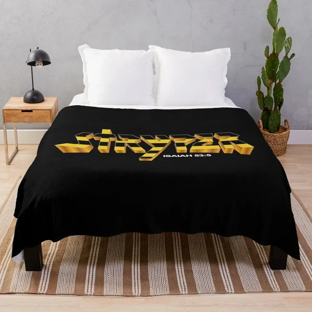 Stryper - Logo Throw Blanket Vintage heavy to sleep Weighted Cute Plaid Blankets