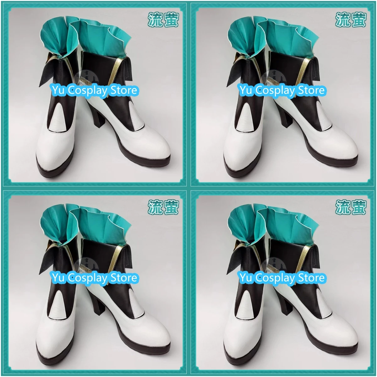 

Honkai Star Rail FireflyRole Playing Women's Shoes Anime Short Boots High Heels Game Women's Halloween Party Costume Accessories