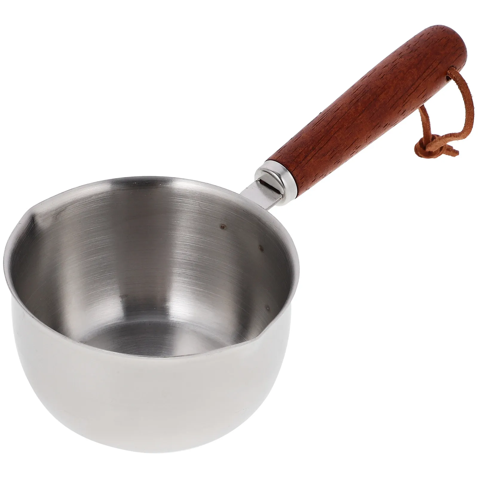 

Small Sauce Pan Stainless Steel Mini Oil Heating Pot Multi-Functional Kitchen Cookware Milk Boiler Soup Pot