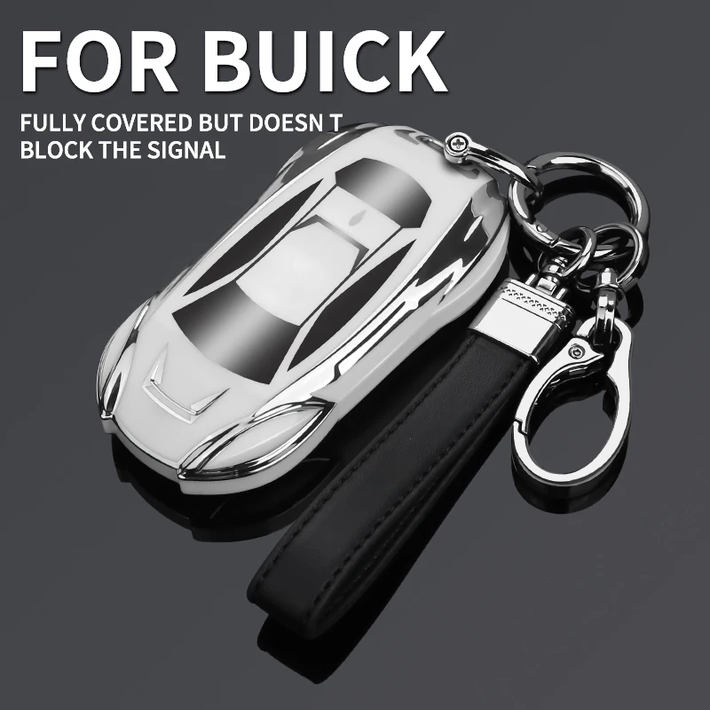 TPU Unique Sports Car Styling Funda Llave Accessories Applicable to Buick Envista Enclave Envision Encore GX Lacrosse Regal