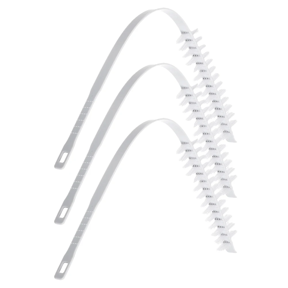 

3pcs Washer Cleaning for Drum Machines Long Handle White Scrubber Tools Washer Cleaner Household Appliance Cleaners Dryer Clean