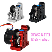 HGX LITE Extruder For CR10 CR-10S Ender3 V2 VORON Dual Gear Extruder Hard Steel Reduction Gear High Speed Motor 3D Printer Part