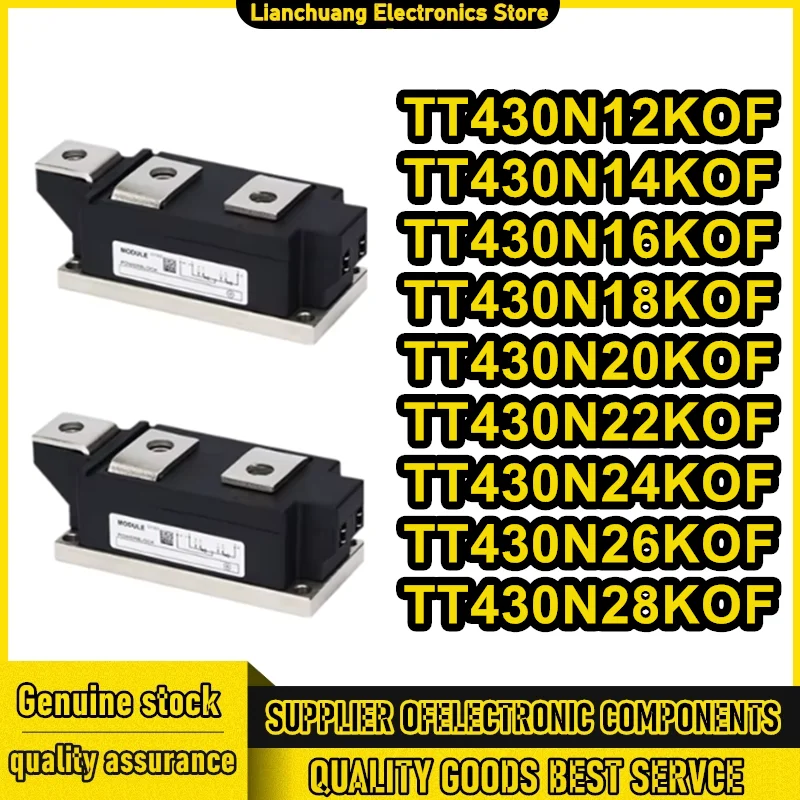 

TT430N12KOF TT430N14KOF TT430N16KOF TT430N18KOF TT430N20KOF TT430N22KOF TT430N24KOF TT430N26KOF TT430N28KOF New Original