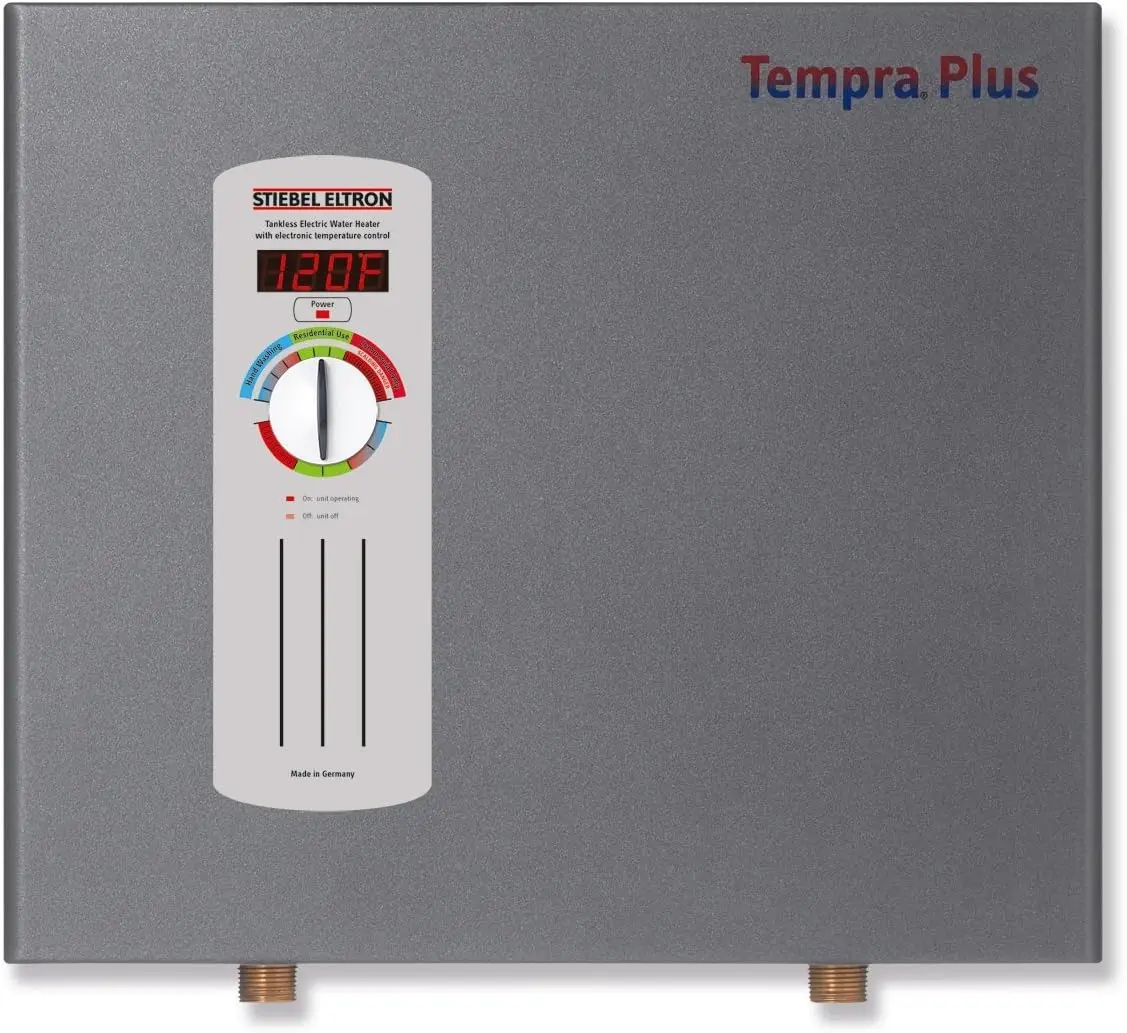 Eltron Tempra 36 Plus Tempra Plus 36 kW, tankless electric water heater with Self-Modulating Power Technology & Advanced