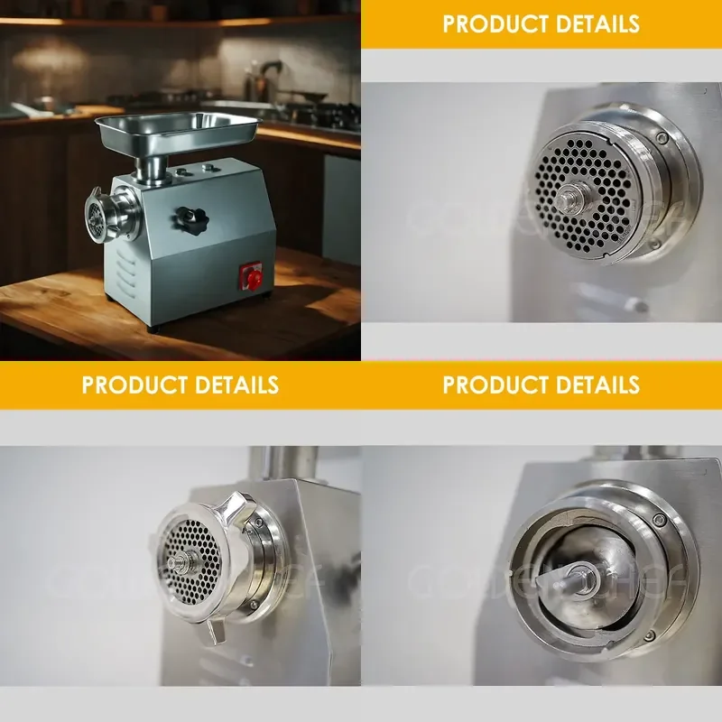 Customizable Food Processor Meat Grinder Multi Function Kitchen Appliance for Chopping Mincing and Grinding