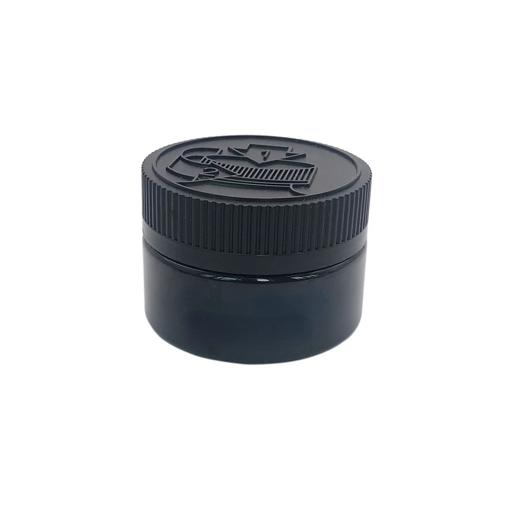 Black Concentrate Jars with Lid