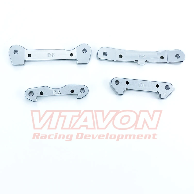 VITAVON CNC Aluminum 7075 Front & Rear Hinge Pin Brace for Losi LaserNut 