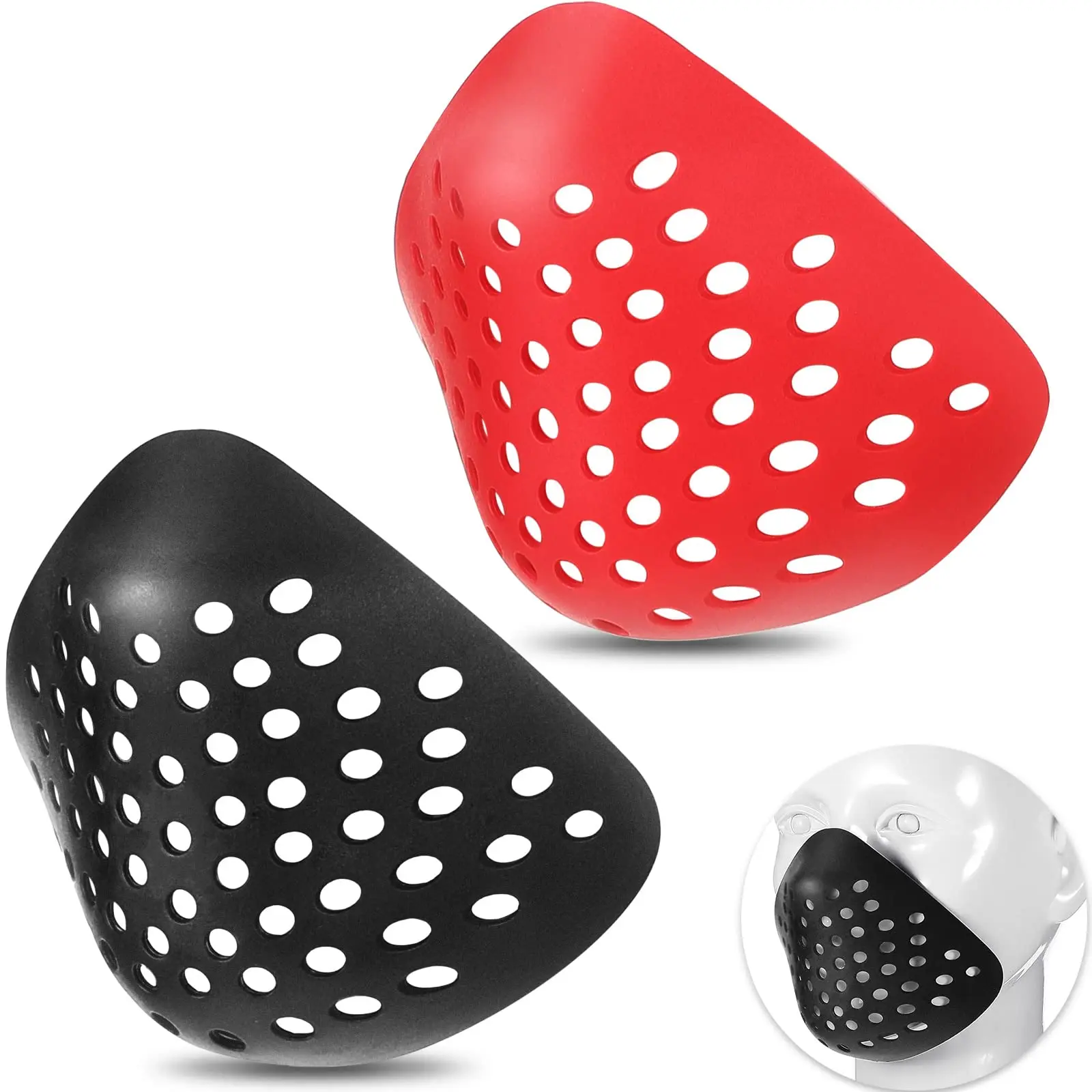 3D Balaclava Mask Inner Support Holder Frame Silicone Face Comfortable Lower Half Face Protective Mask for Airsoft Paintball Gun