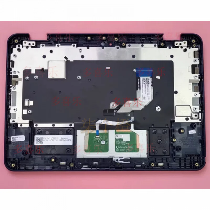 ZMZM     New For Lenovo Windows 500W Gen3 Palmrest + US Keyboard + Touchpad 5M11C86130