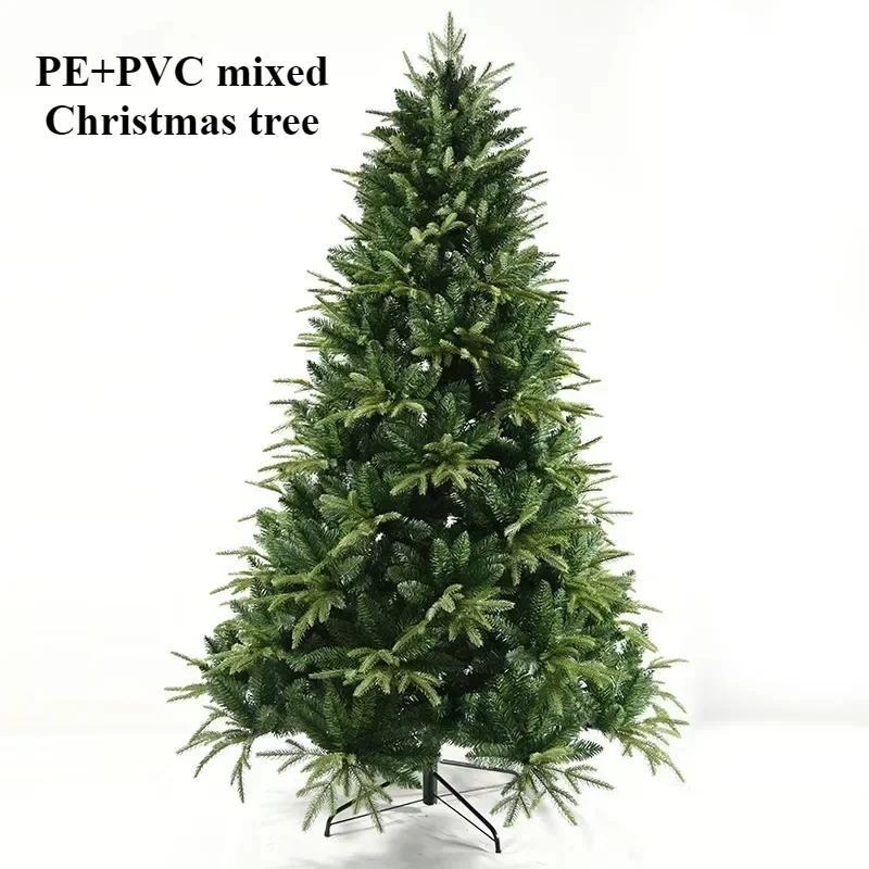 Artificial Christmas Tree PVC+PE Material Simulation Christmas Tree Party Decoration Indoor and Outdoor 1.2-3M