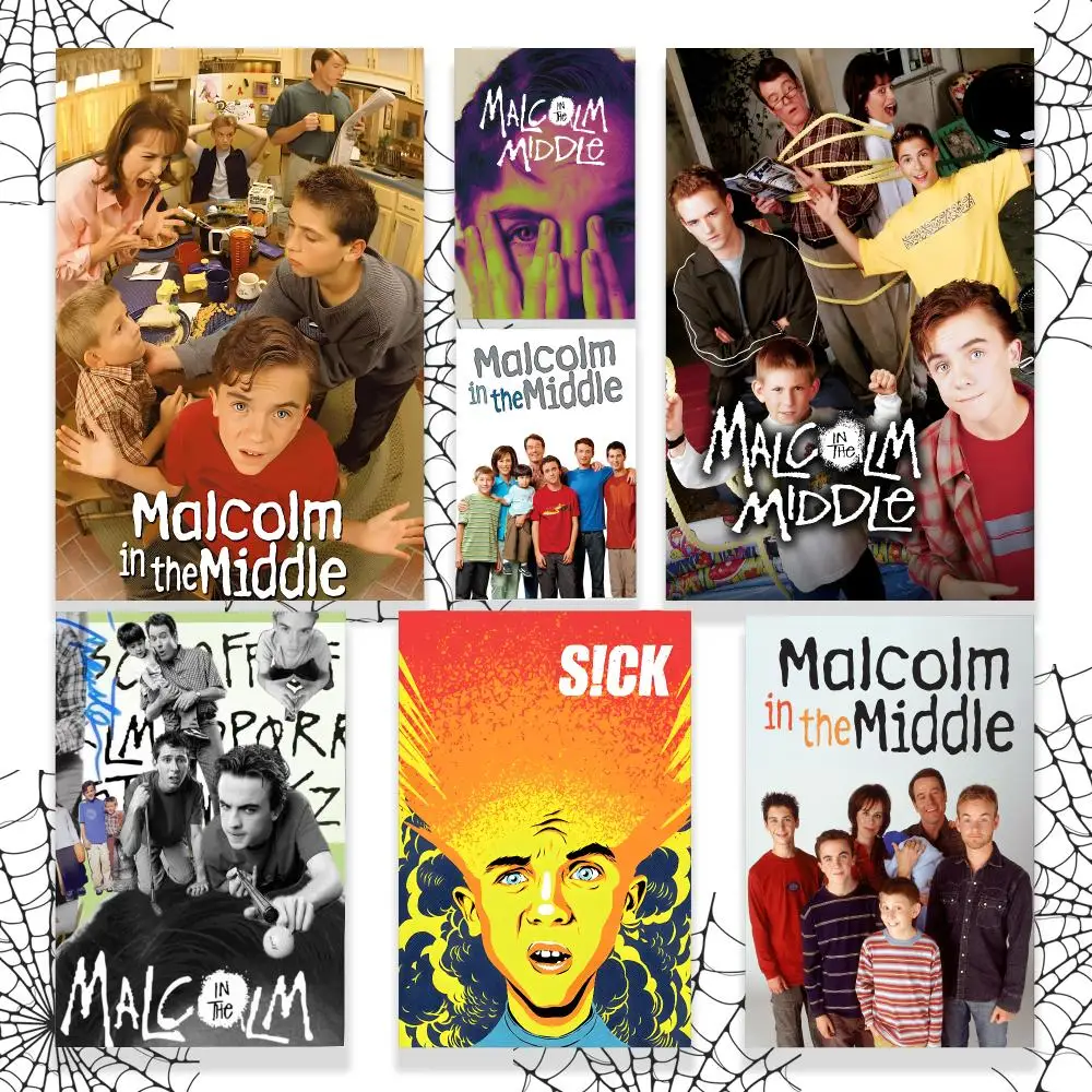 Comedy Malcolm in the Middle Poster Graphic Wall Art Poster HD Waterproof PP Paper Print Bedroom Living Room Office Decor Gift