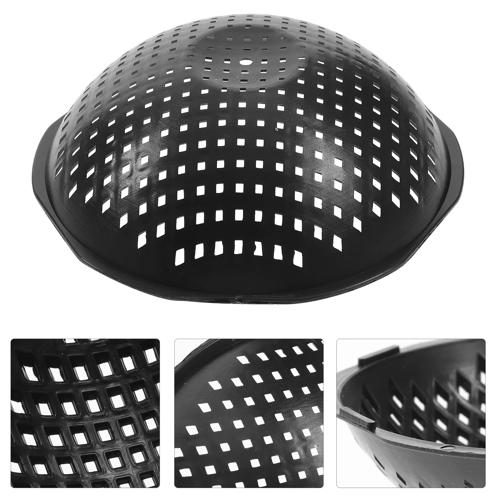 50 Uds. Almohadillas de malla con agujeros para maceta, macetero de plástico duradero, estera de red inferior, prevención de fugas de suelo, accesorios para plantas