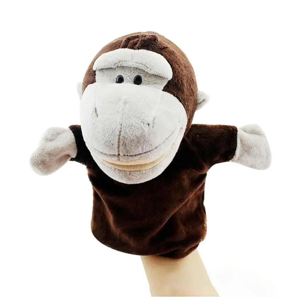 

Durable Soft Hand Finger Puppet Cartoon Hippo Pig Baby Educational Toys Cute Interactive Simulator Game Narrate