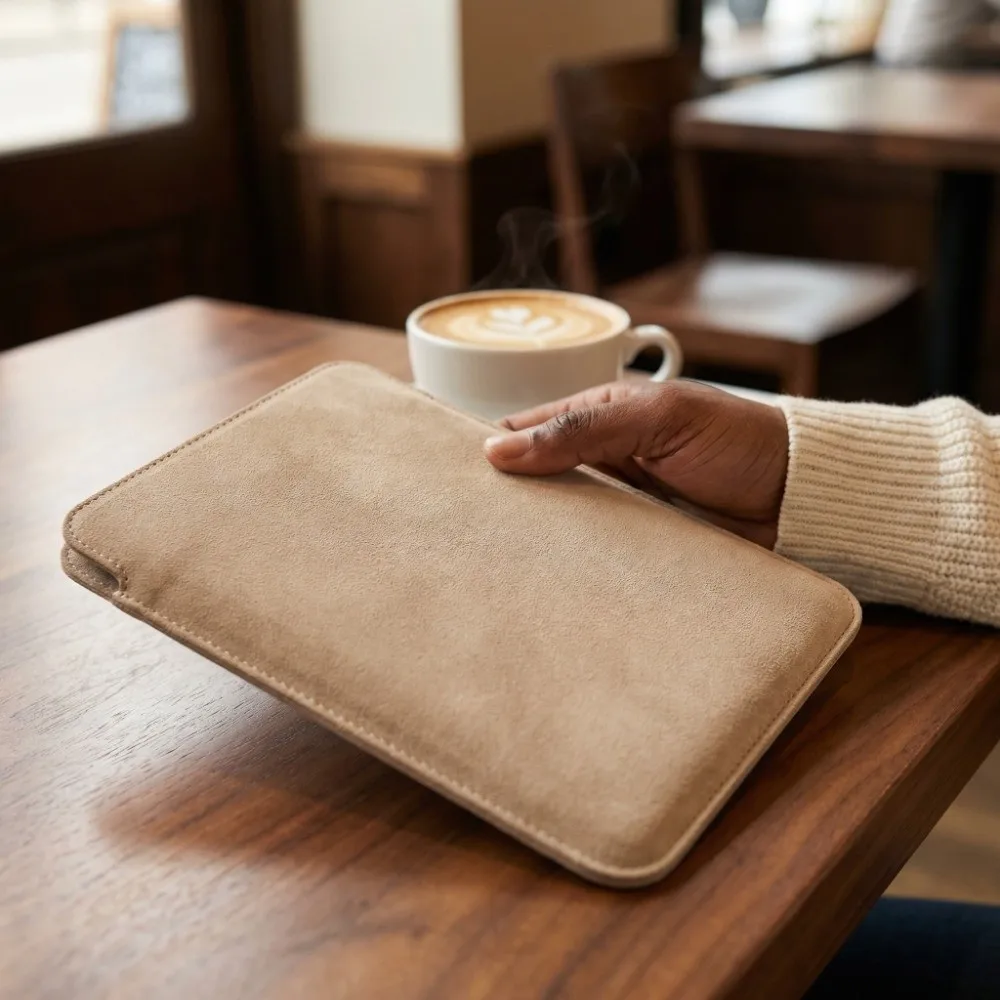 6.8 7 10.2 inch e-Reader Sleeve PU Leather 10/11/12th Generation Carrying Case Ultra Slim for Kindle Paperwhite/Colorsoft/Scribe