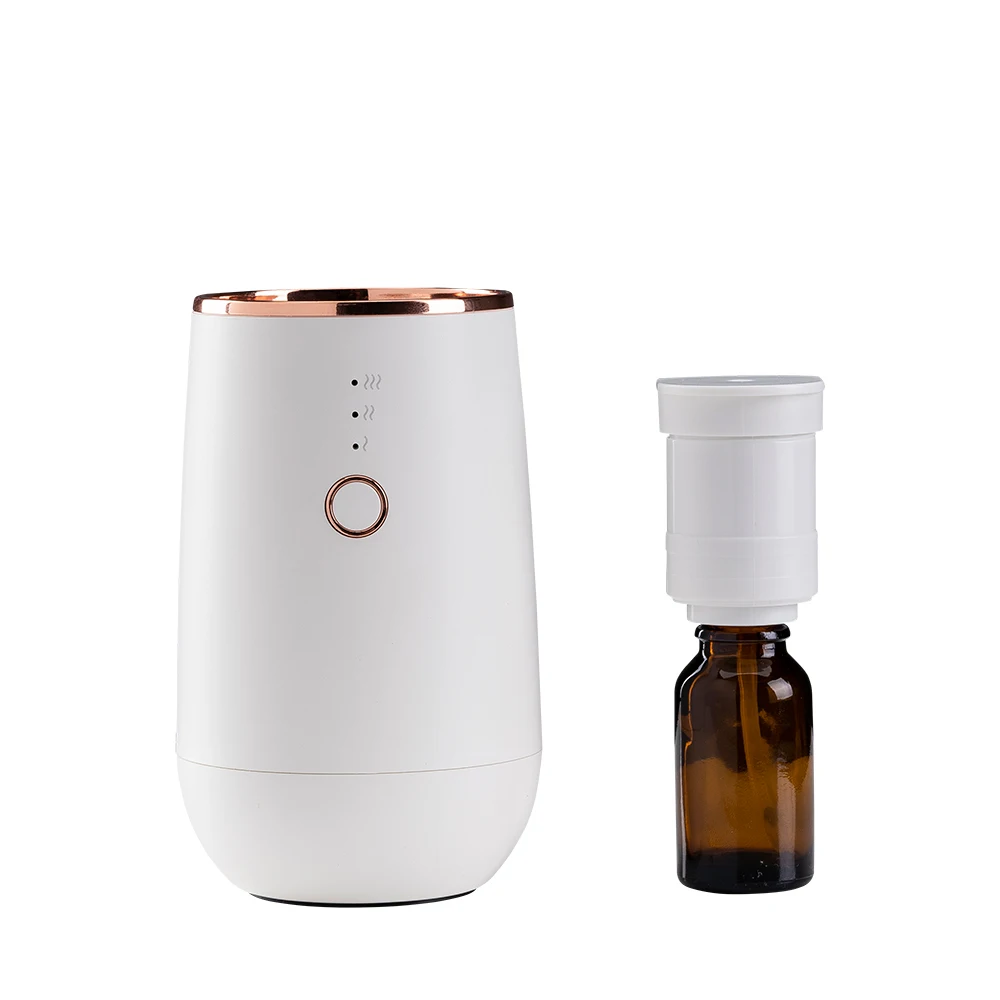 SCENTA Luxury Electronic Wireless Rechargeable Essential Oil Nebulizing Tabletop Home Mini Portable Aroma Diffuser Scent Machine