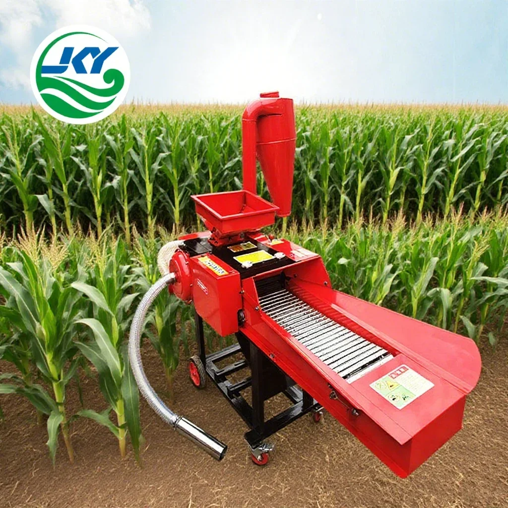 Multi Function Feed Crusher With Chain Conveyor And Cyclone Dust Collector For Feed Mill