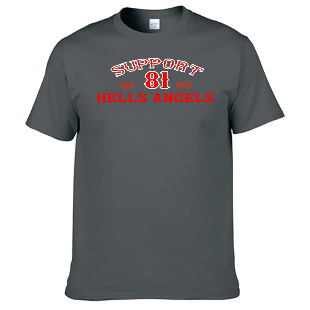 Support 81 Hells Angels Shirt 100% Cotton Shirt N04