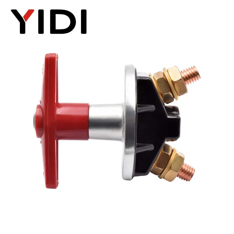 300A Truck Car Battery Power Switch, Fixed Key Disconnect Isolator Circuit Breaker Main Switch Master Cut Off Kill Switch Key