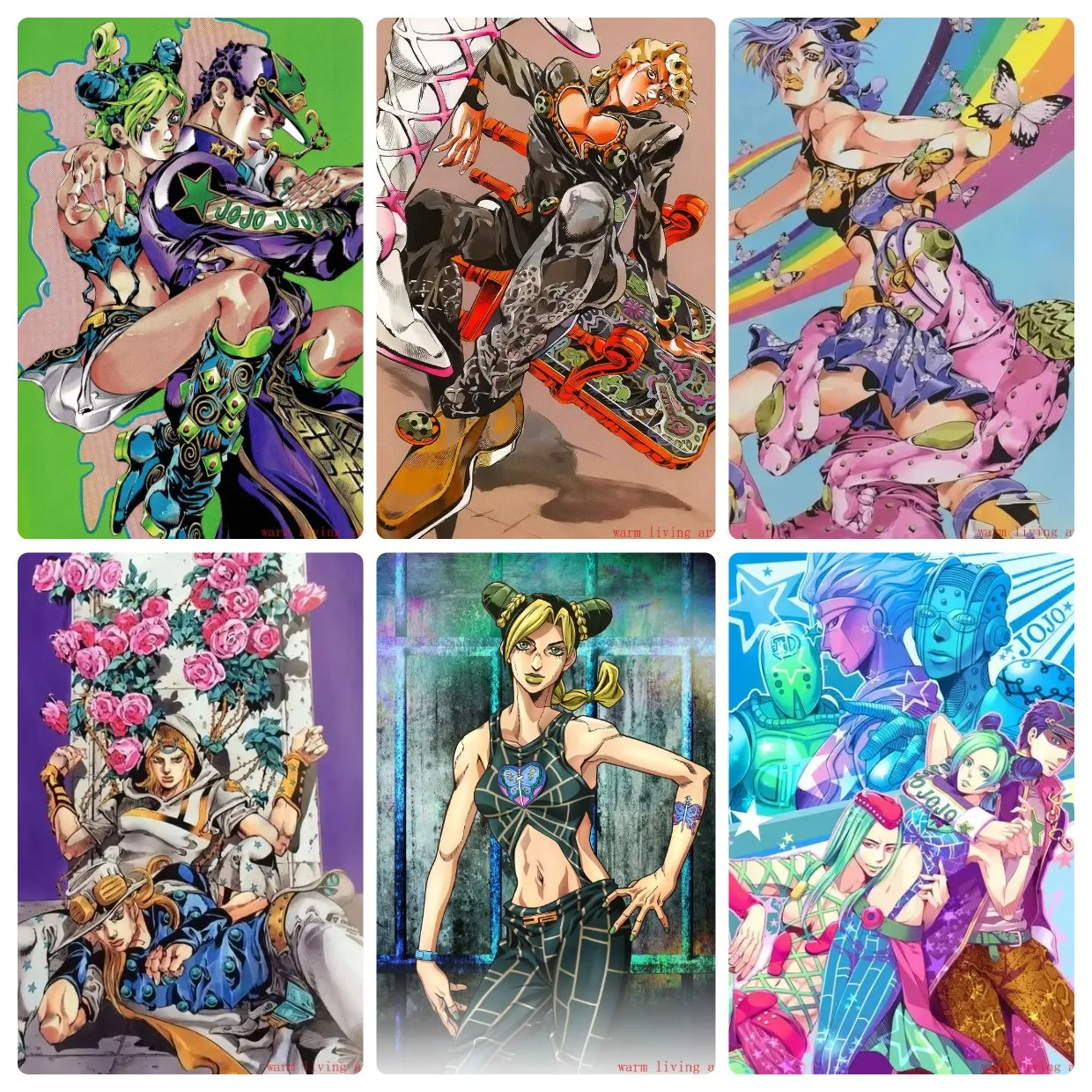 Jigsaw Puzzles JoJo's Bizarre Adventure JOJO DIY Adults Puzzle Games Family Fun Puzzles Educational Gifts Great for Home Decor