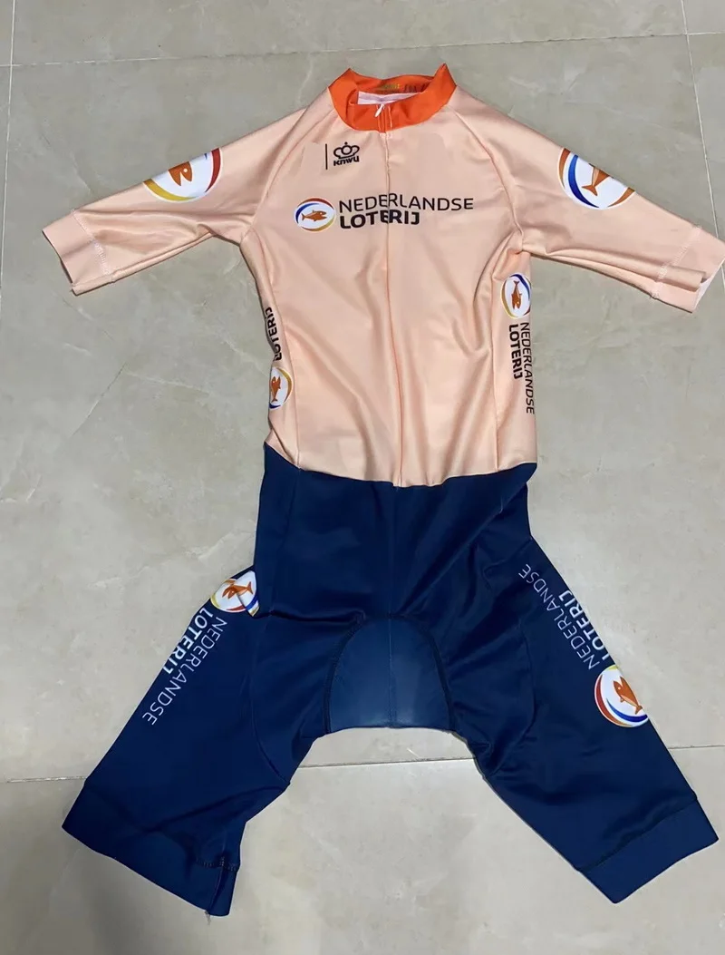 

LASER CUT Skinsuit NETHERLAND DUTCH TEAM Bodysuit SHORT Cycling Jersey Bike Bicycle Clothing Maillot Ropa Ciclismo