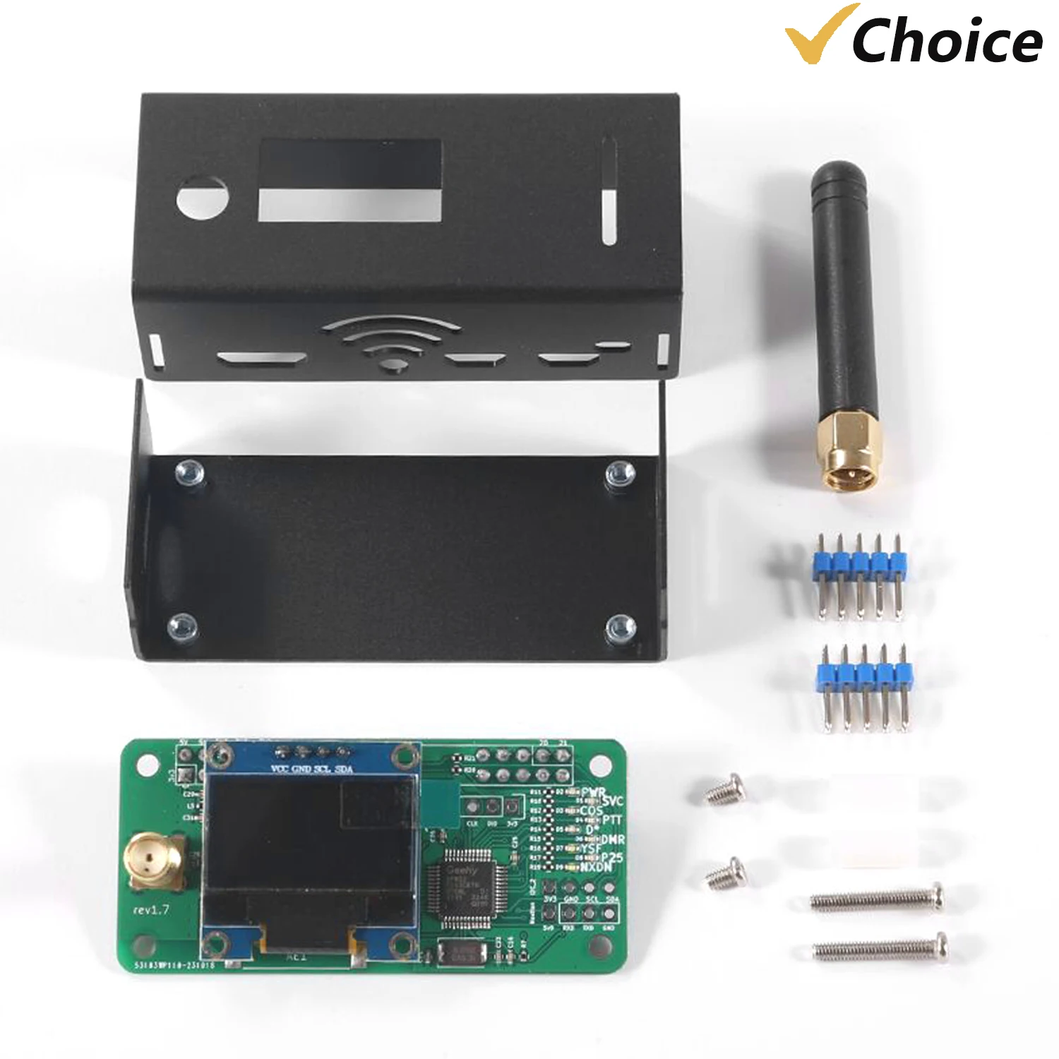 

Digital Display MMDVM Hotspot Portable JumboSpot Convenient Operation RadioStation WiFi Digital Voice Modem