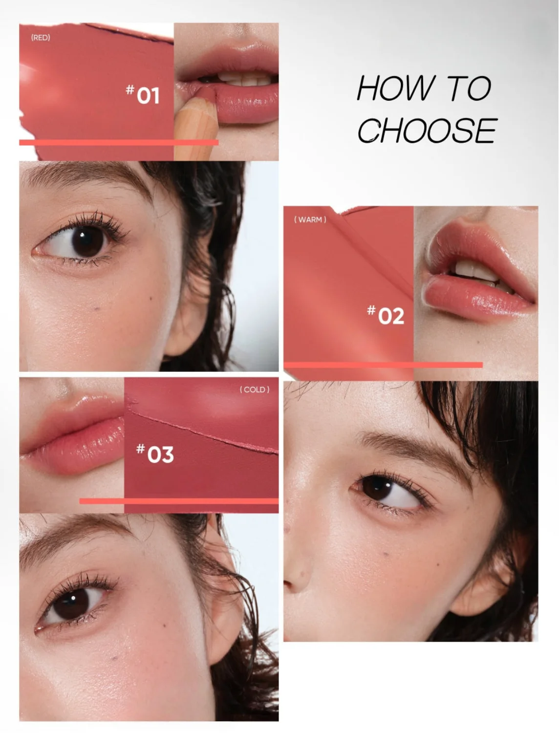 Judydoll Live Lip Cheek Butter Balm Pencil 4,5 g Cream Stick Nude Color Makeup Cosmetics