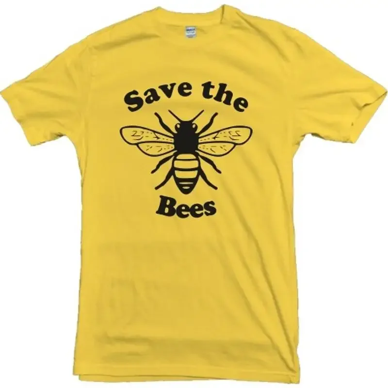 Save The Bees T shirt Nature Protest Wildlife Planet S XXL Various Colours