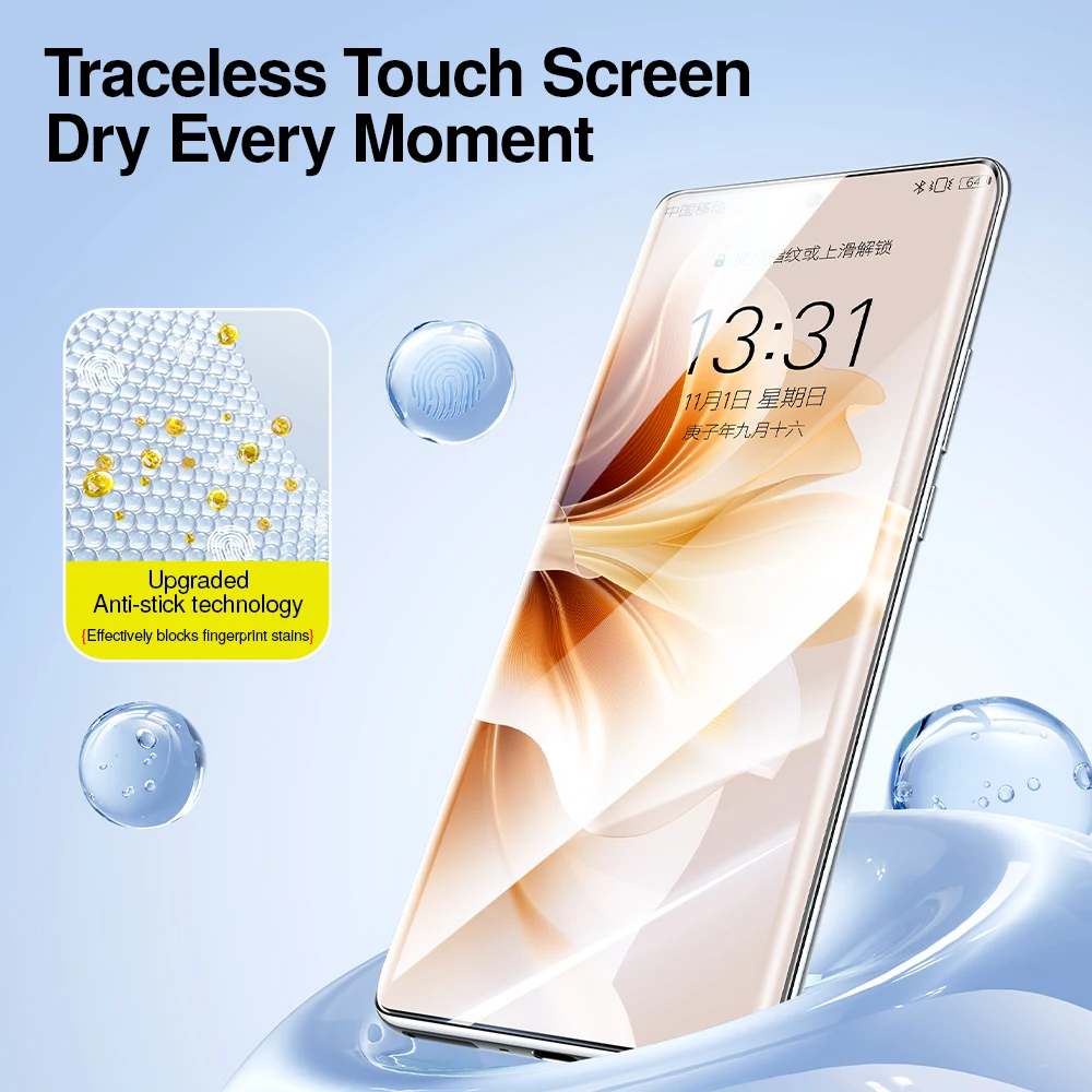 واقي شاشة SmartDevil لهاتف اوبو ابحث عن X8 برو غراء كامل ميكرو كريستالات طبقة ناعمة لفيلم المقصورة اوبو رينو 13 برو