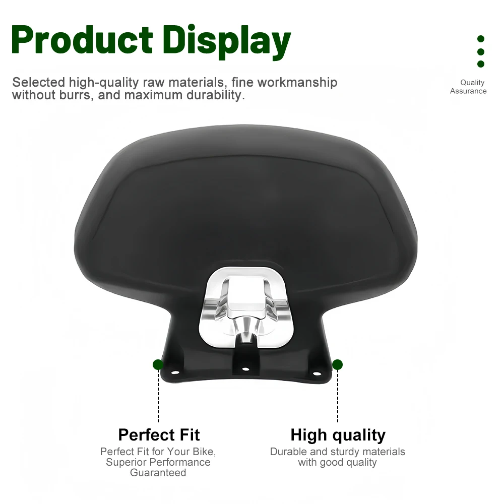 Motorcycle Rear Passenger Backrest Comfortable Waist Support Cushion  FOR KYMCO XCITING S250 S350 CT250 CT300