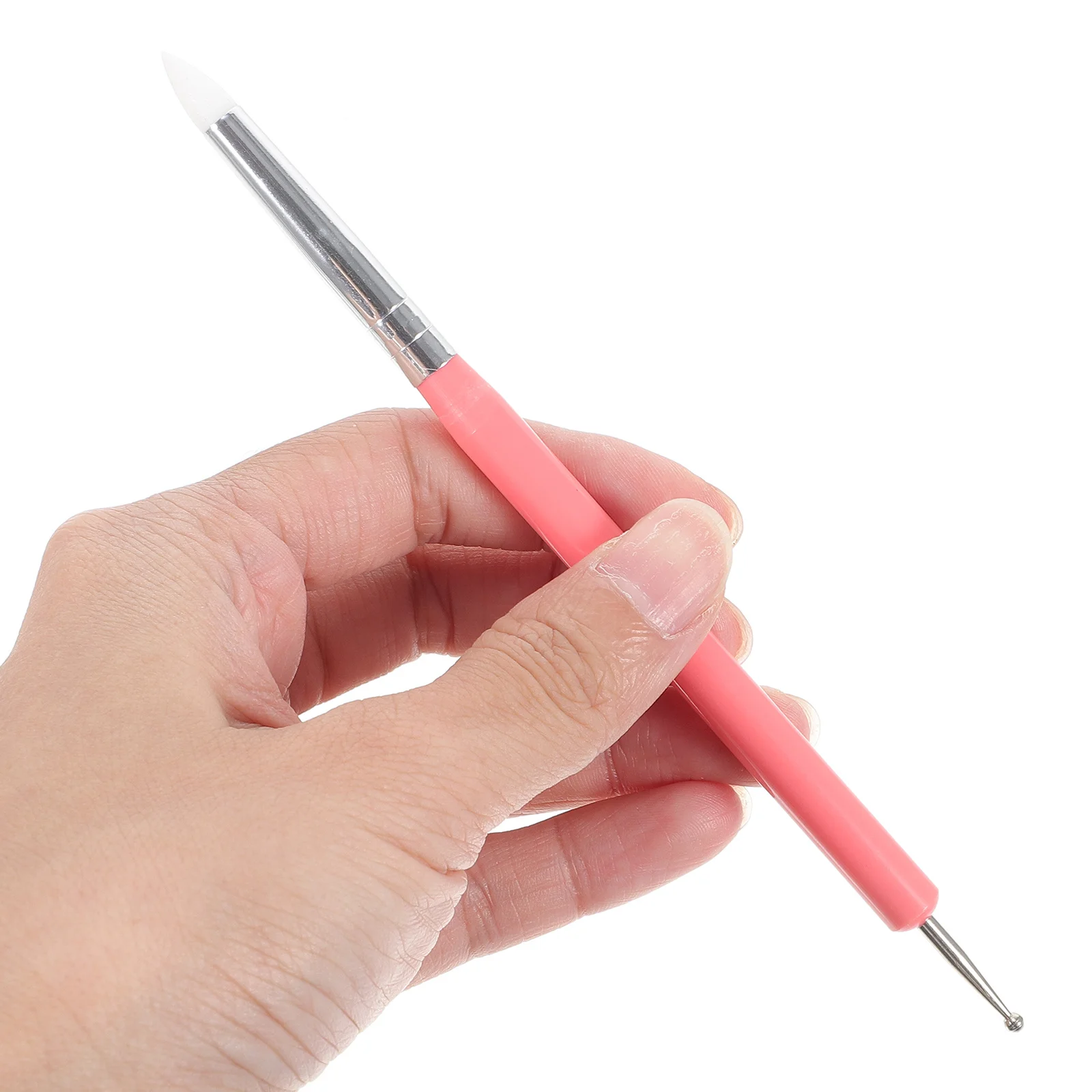 

5 шт., силиконовая точечная игольная ручка, инструмент для дизайна ногтей, кисть для маникюра, ручки для маникюра, прочный DIY гель для ногтей, художников, салонов, домашние подарки, набор для ногтей