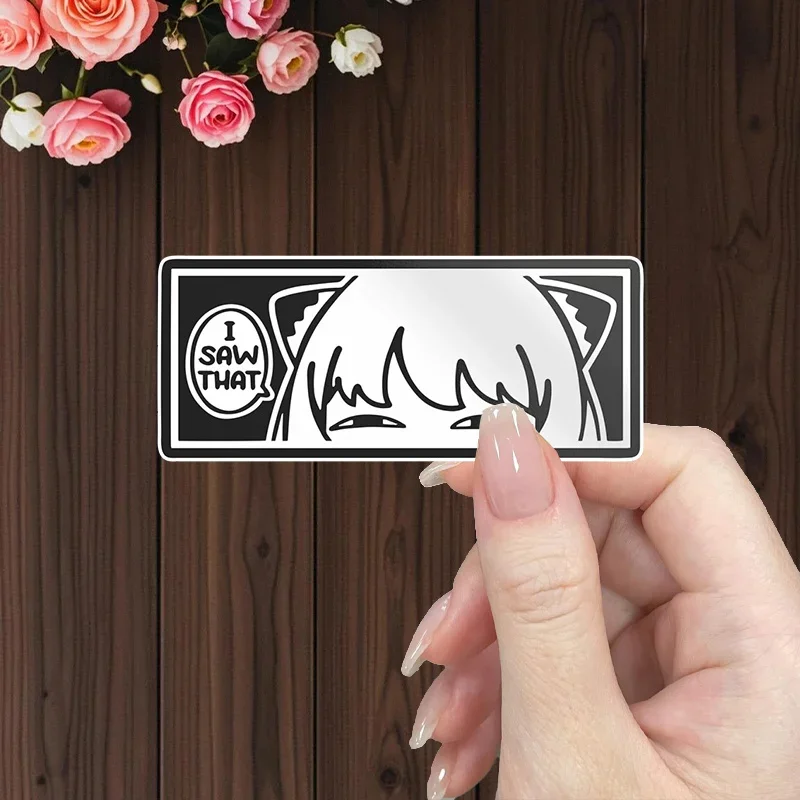 

4 шт./компл. «Отаку-наклейка в стиле аниме с фокусировкой, подходит для багажа, чехлов для планшетов, велосипедов и аниме-декоров»