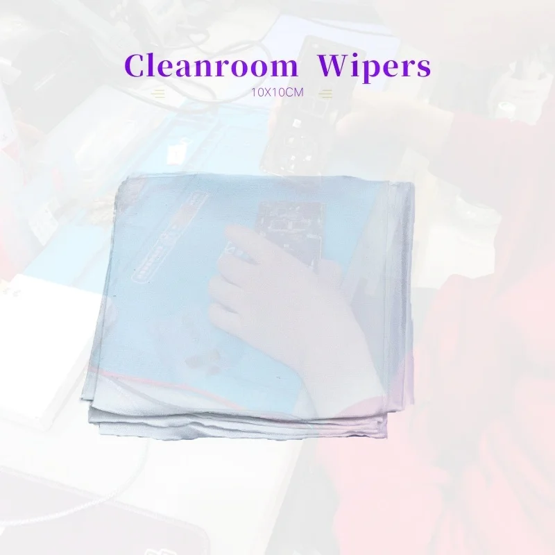 

Sterile Class 1-1000 Cleanroom Wipers 400pcs/pack Gamma-Sealed Edges 10x10cm ISO 14644 Certified for Pharma/Electronics Use