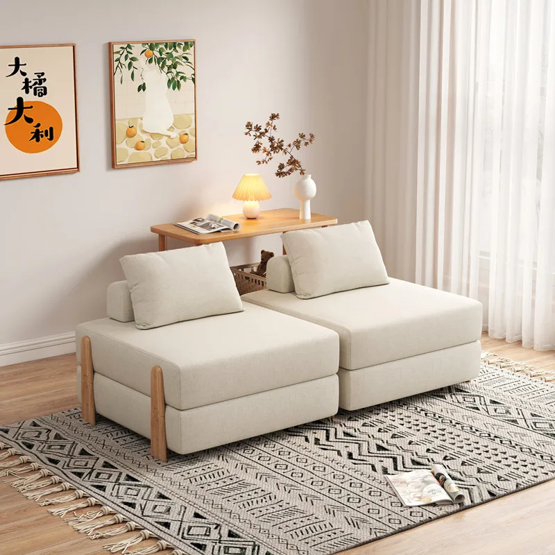 Versatile Lounger Sofa Bed Foldable Minimalist Style Easy Operation Multifunctional Sofa Bed for Daybed