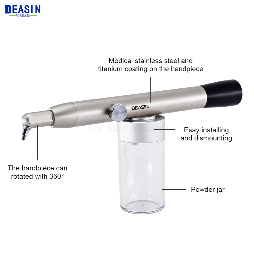 Dental Air Abrasion Sandblaster Polisher Dental Aluminum Oxide Sandblasting with Water KaVos Coupling Airflow Dental Air Prophy