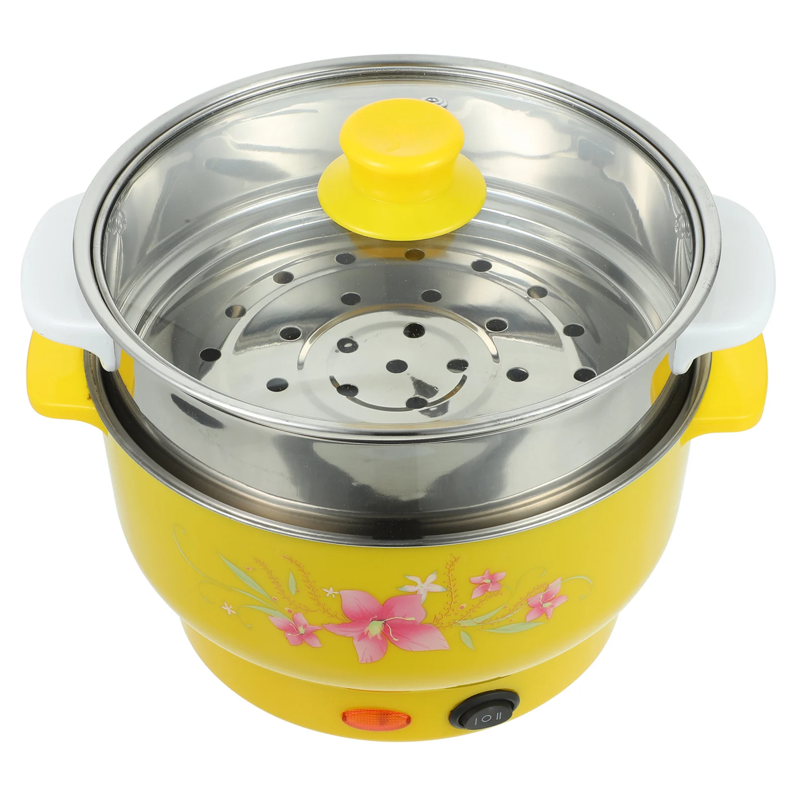 

Double Layer Steaming Electric Cooker Plastic Pan Boiler Multifunctional Pot Stainless Steel Steamer Cooking Kier