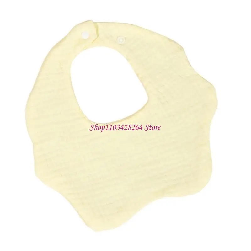 

Gentle & Long Service Infant Bibs Round Bibs Functional Baby Bibs Easy to Maintain Cotton Bibs Reliable for Everyday Use