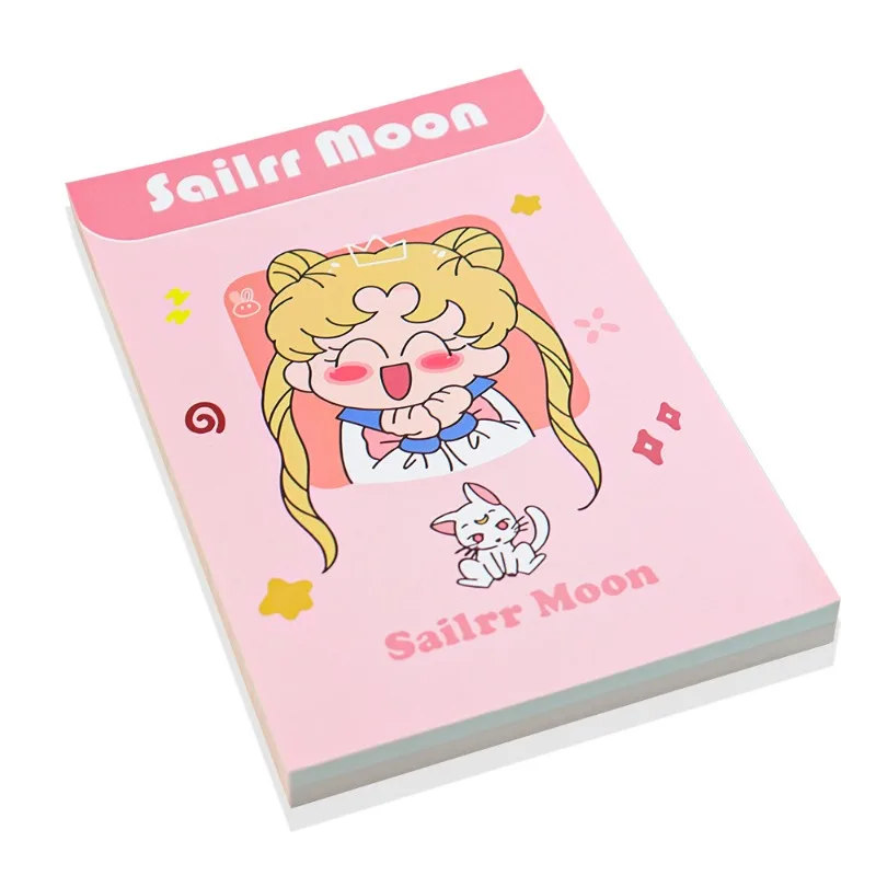 New Anime Sailor Moon Series A5 Color Page Notebook Cartoon Creativity Cute Pattern Full Color Printing Tearable Notebook - view 5