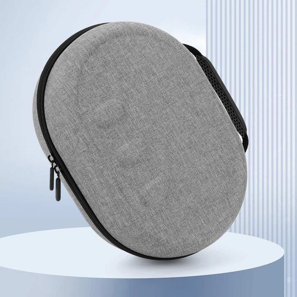 

Portable Storage Bag Shockproof Hard Carry Bag Anti-Scratch EVA Hard Shell Case Partition with Mesh Bag for Meta Quest 3 Headset