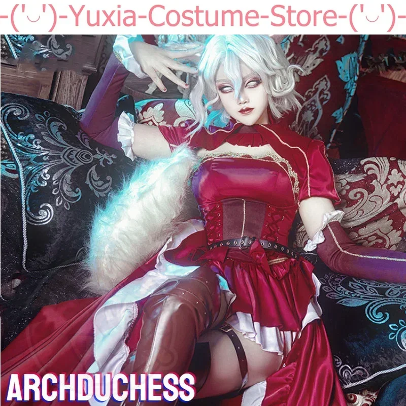 Game Identity V Archduchess Bloody Queen Cosplay Costume Identity V Mary New Skin Archduchess Cosplay Costume and Wig