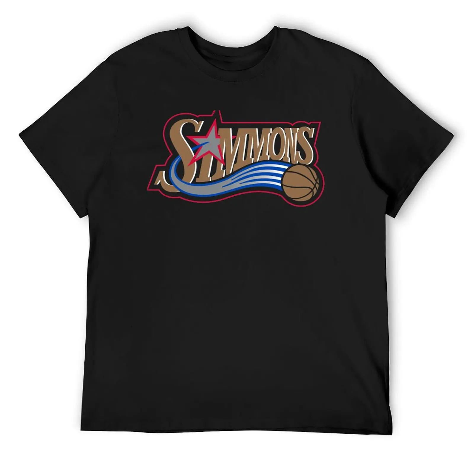 

Ben Simmons Logo T-Shirt tops quick-drying mens champion t shirts