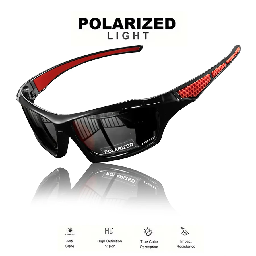 Modne sportowe okulary przeciwsłoneczne Spolaryzowana ochrona UV Spersonalizowane okulary Okrągła ramka Metalowe okulary męskie i damskie UV400 — zdjęcie 7