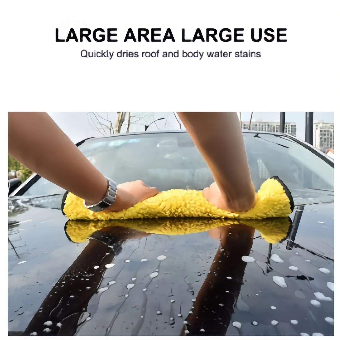 High-end Microfiber Towel Car Wash Towel Detailing Cleaning Cloth Car Wash Drying Towel Car Absorbent Cleaning Products