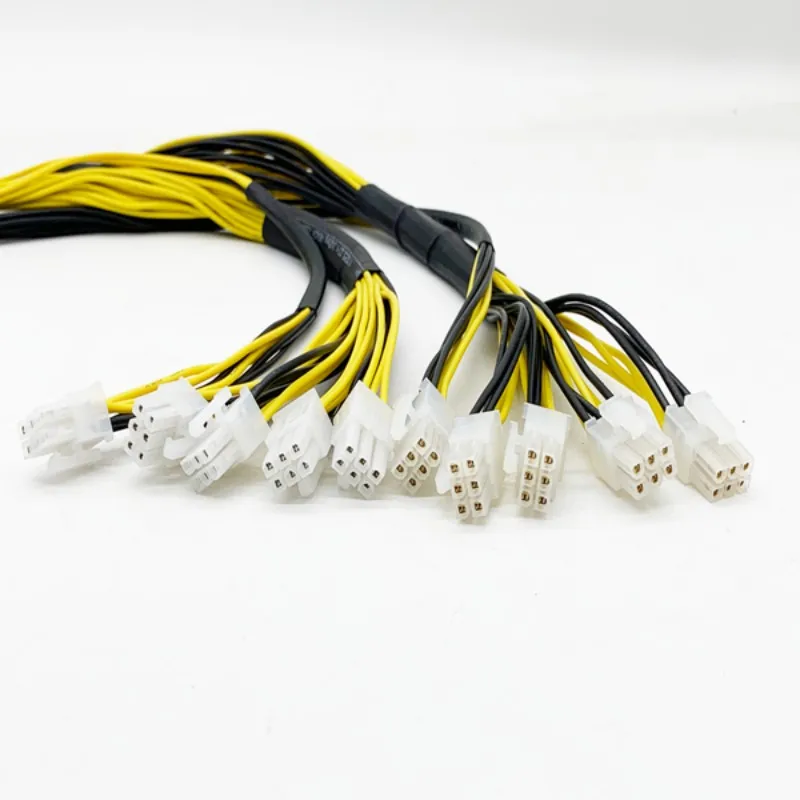 Official 6Pin Output Wire APW3 APW7 Shenma M3 P5 P3 1600W 1800W Video Card Power Supply Line