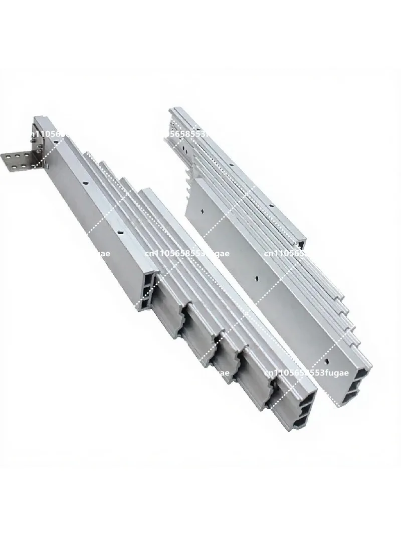 Hidden Folding Dining Table Slide Rail Multifunctional Retractable Track Invisible Push Guide
