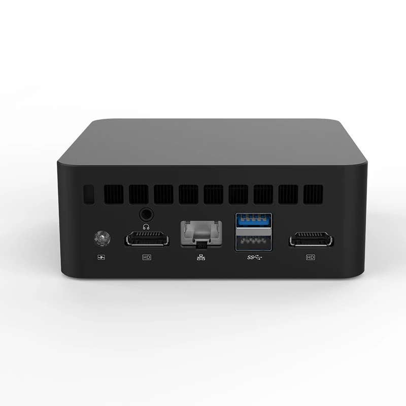 Günstiger Mini-PC Intel Alder Lake-N N100 2*HD 1*RJ45 2,5G LAN DDR4 M.2 2280 Bluetooth Micro Computer Windwos 11