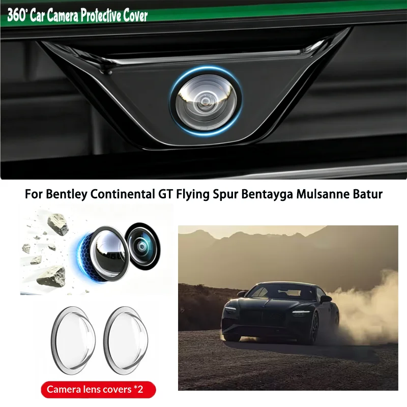 

Car camera protective cover lens cover For Bentley Continental GT Flying Spur Bentayga Mulsanne Batur